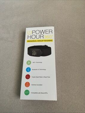 Source Unknown Power Hour 360° Heart Rate Monitor - Black